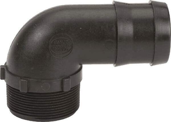 Schlauchtülle 2" AG NPT x 2" 90° HB20090