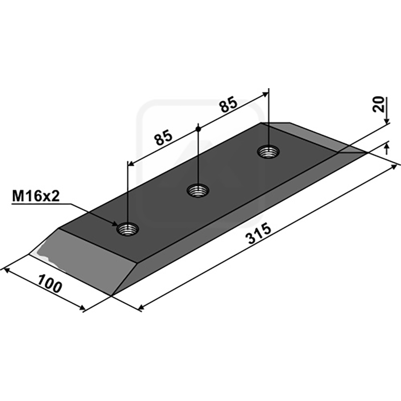 Landwirtschaft Bodenbearbeitung Grubber Schare & Leitbleche Meisselschar Lemken