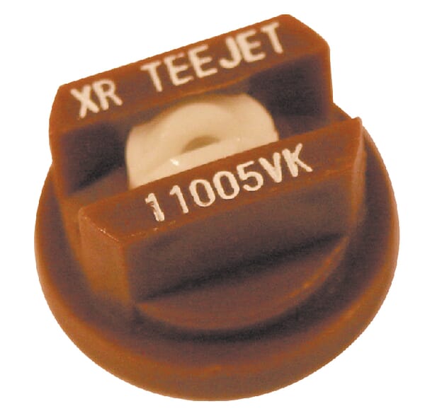 Flachstrahldüse XR 110° braun Keramik XR11005VK