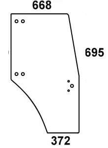 Kramp Türscheibe 0097701050N