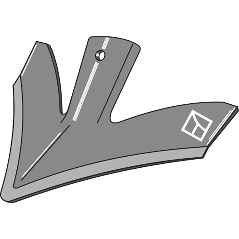 Landwirtschaft Bodenbearbeitung Grubber Schare & Leitbleche Schnell-Wechsel-Flügelschar für Flachgrubber 