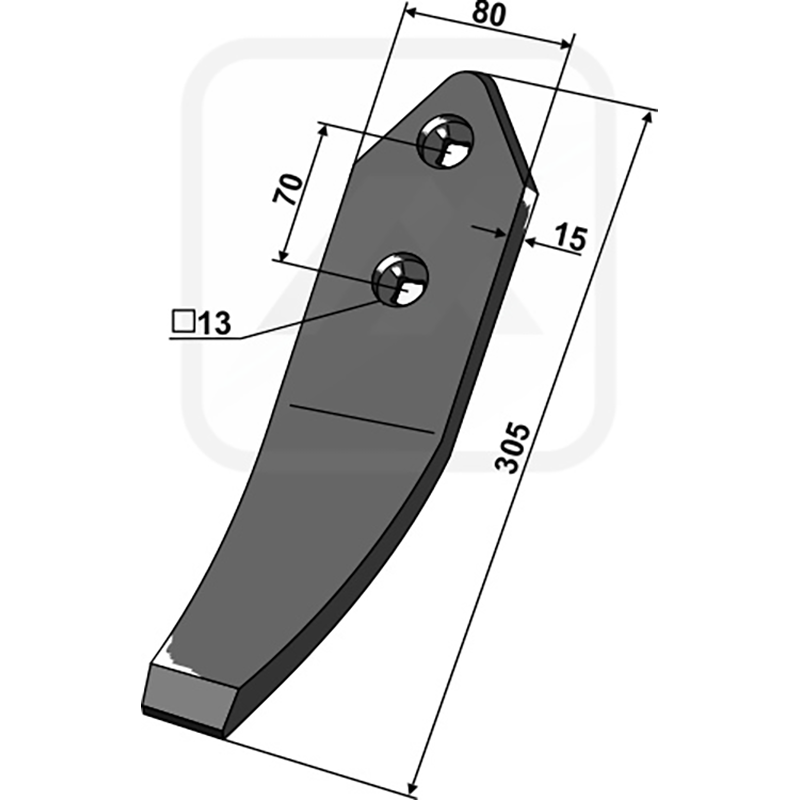 Landwirtschaft Bodenbearbeitung Grubber Schare & Leitbleche Scharspitze Amazone / BBG