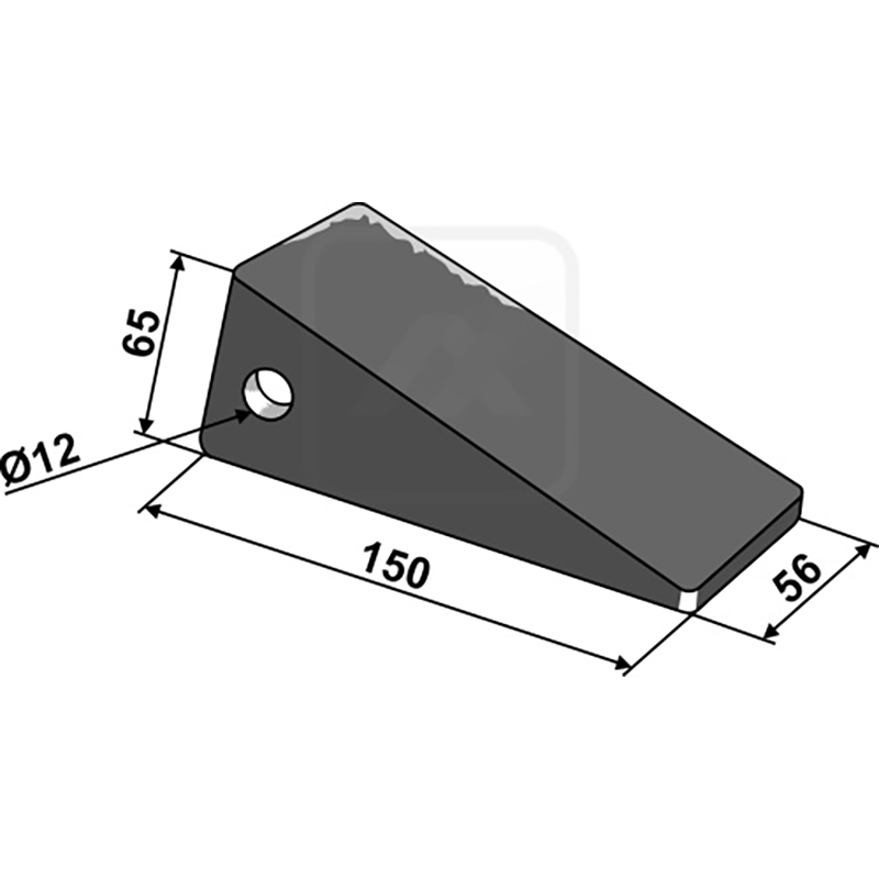 Landwirtschaft Bodenbearbeitung Grubber Schare & Leitbleche Scharspitze 