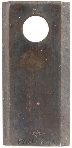 Kramp Mähmesser links / rechts 107x50x4 mm, Bohrung Ø 19 mm, geeignet für Vicon/PZ, 25er-Packung VGXD570KR