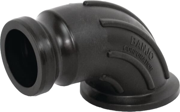 Flansch 2" x 2" Camlock V-Teil 90° Banjo M220ASWP90