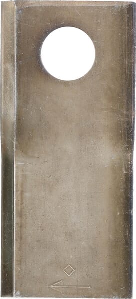 Kramp Mähmesser rechts 108x47x4 mm, Bohrung Ø 19 mm, geeignet für Pöttinger, 25er-Packung 434986KR