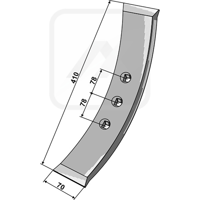 Landwirtschaft Bodenbearbeitung Grubber Schare & Leitbleche Vorschar Marsk-Stig|Bottmersdorf