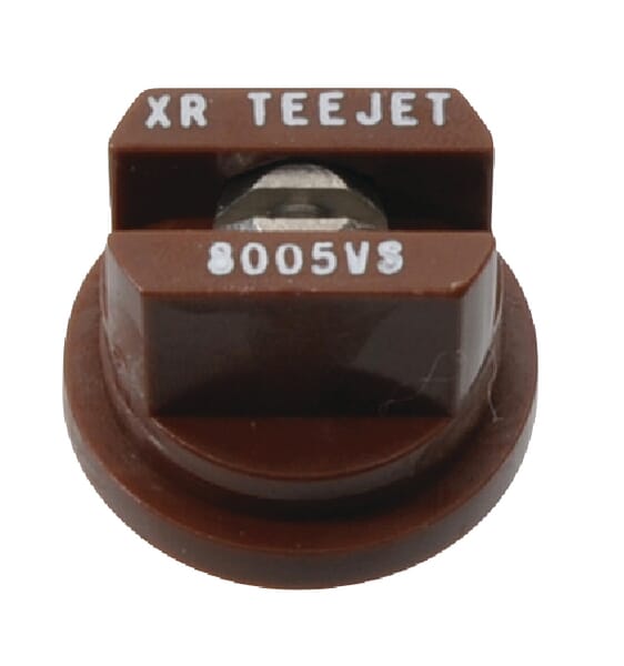 Flachstrahldüse XR 80° braun V2A XR8005VS