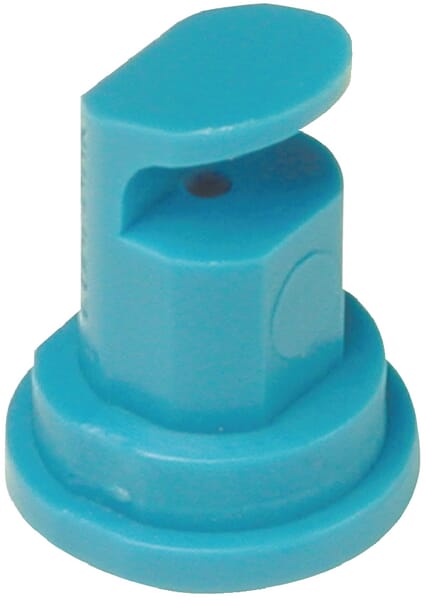 Flachstrahldüse AN Polijet 110° blau Kunststoff AN18