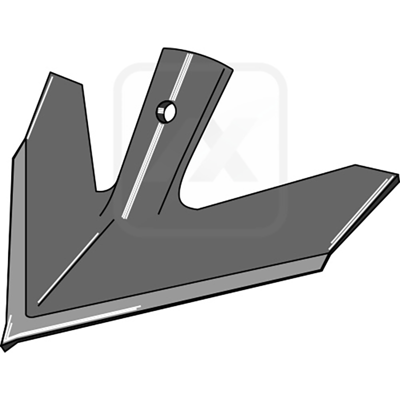 Landwirtschaft Bodenbearbeitung Grubber Schare & Leitbleche Schnell-Wechsel-Schar - 280mm Bourgault