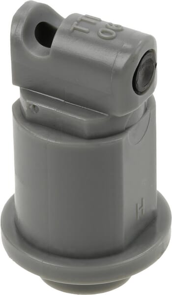 Flachstrahldüse TTI 110° grau Kunststoff TTI11006VP