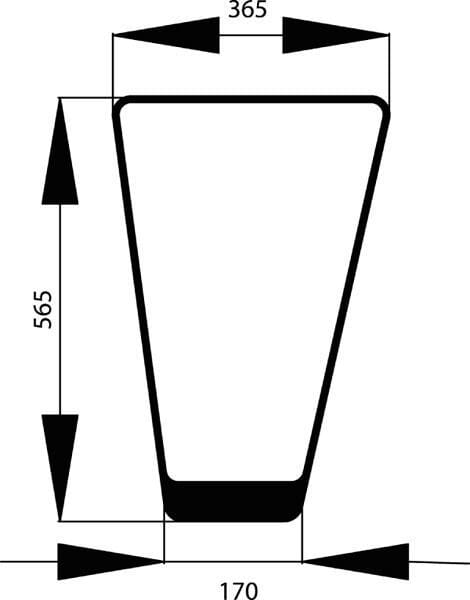 Kramp Frontscheibe unten 4386427N