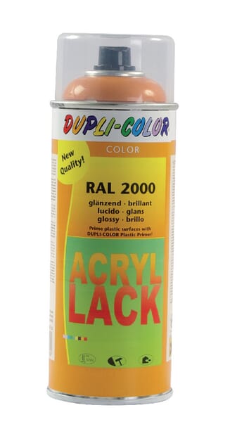 AS-Motor Sprühdose gelb-orange #E04606ASM