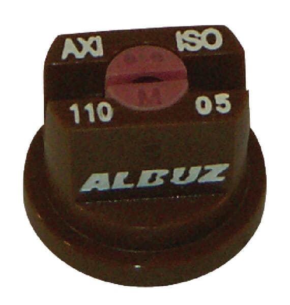 Flachstrahldüse AXI 110° braun Keramik AXI11005