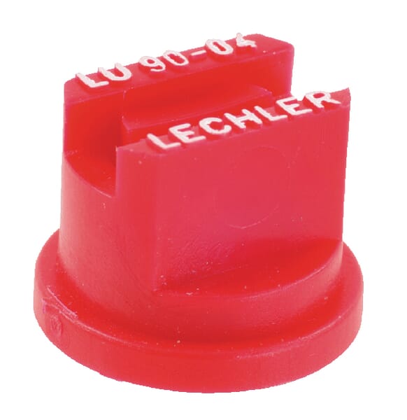 Flachstrahldüse AD 120° rot Kunststoff AD12004POM