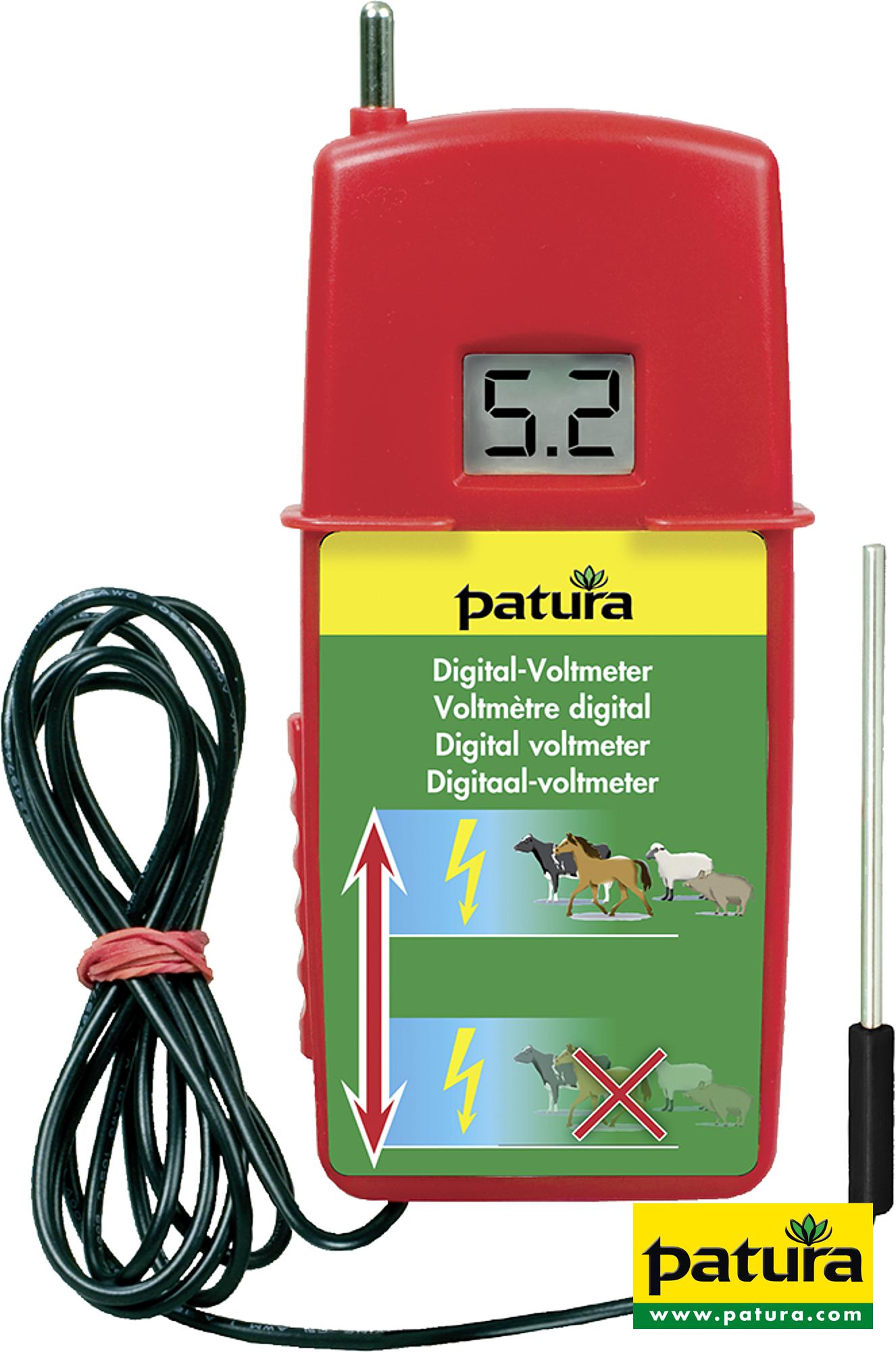 DIGITAL-VOLTMETER MIT ZUSCHALTBAREM BELA