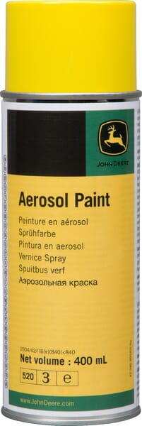 John Deere Farbe, Schwarz, Sprühdose #MCF102