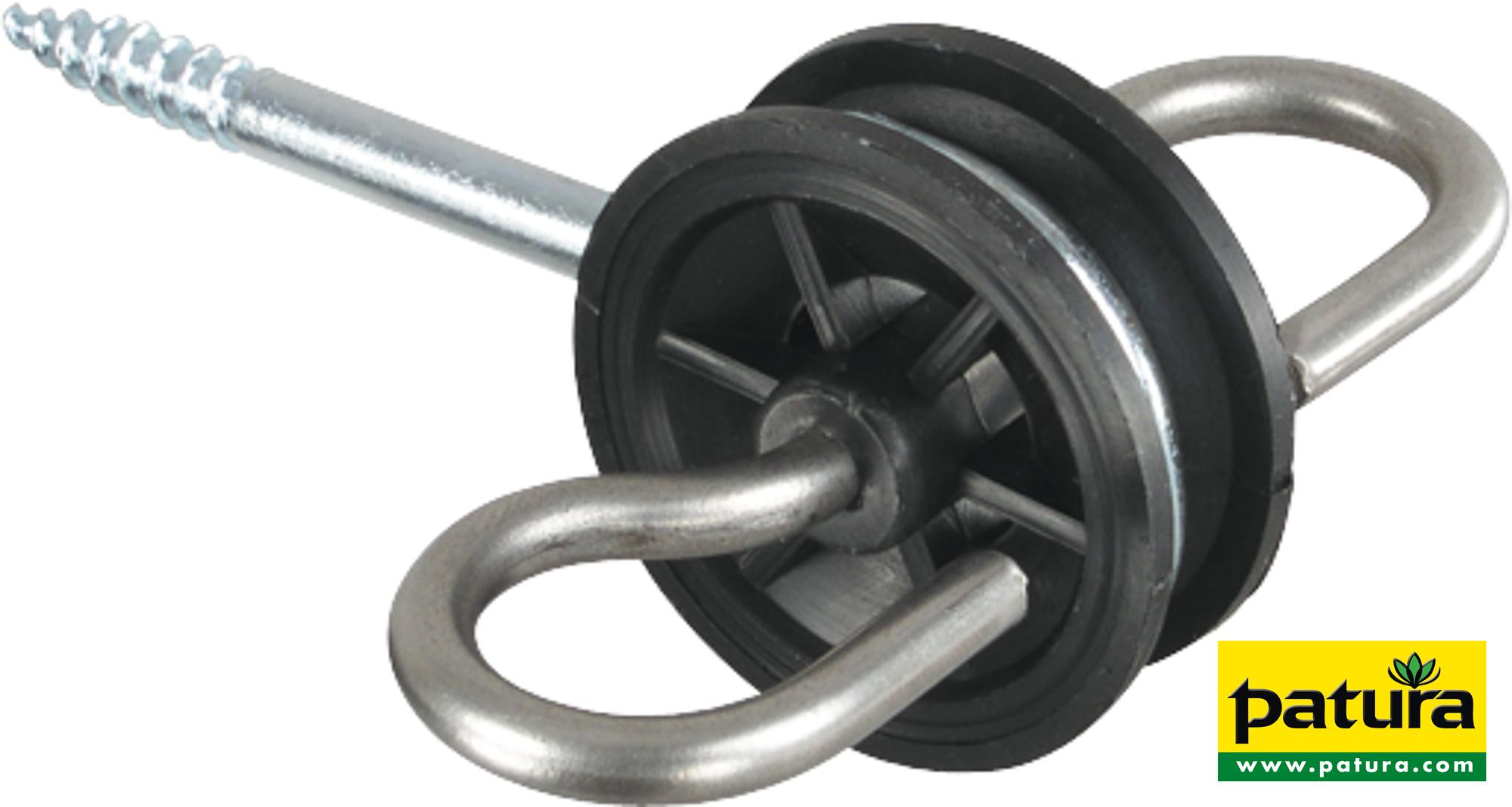 TORGRIFFISOLATOR EDELSTAHL, 2 EDELSTAHL-