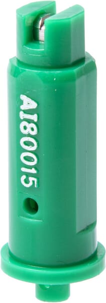 Injektordüse, AI, 80°, 015, grün, Edelstahl, TeeJet AI80015VS