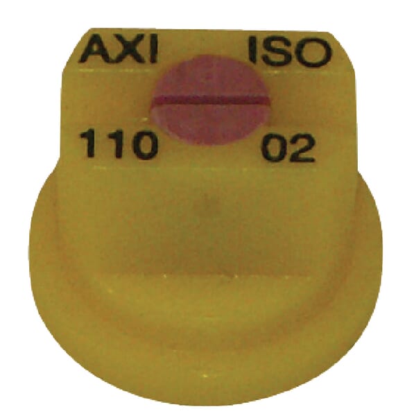 Flachstrahldüse AXI 110° gelb Keramik AXI11002
