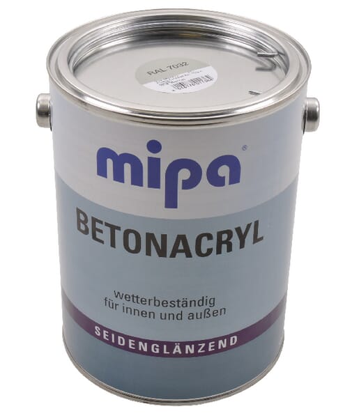 MIPA Betonacryl Farbe RAL 7032 2,5L #PAF703210