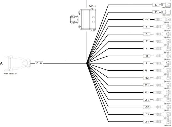 IBX multirow sensor cable 4679008110