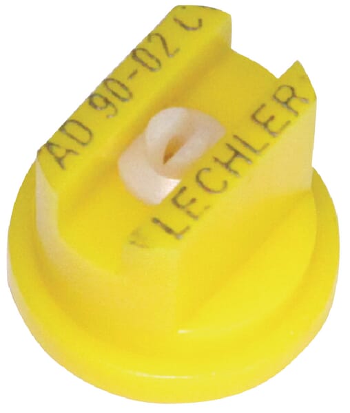 Flachstrahldüse AD 90° gelb Keramik AD9002C