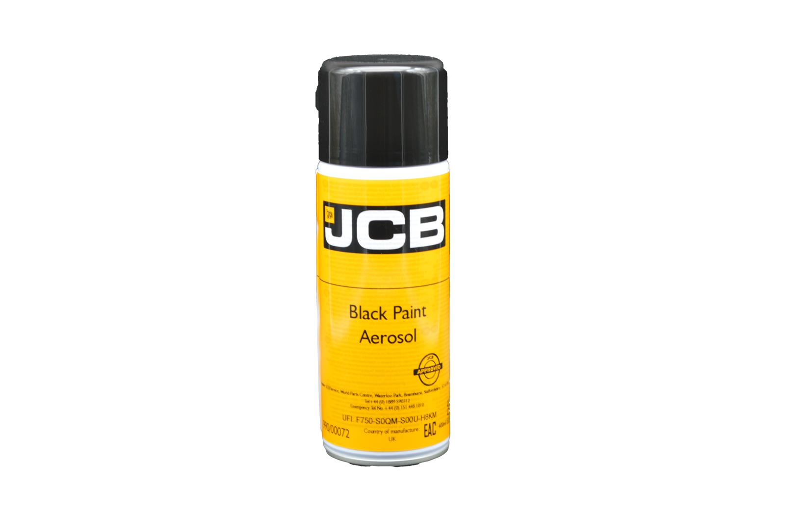 Lack JCB Schwarz 400ml Sprühdose