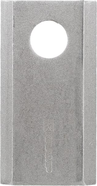 Kramp Mähmesser links / rechts 96x50x4 mm, Bohrung Ø 19 mm, geeignet für Pöttinger, 25er-Packung 434994KR