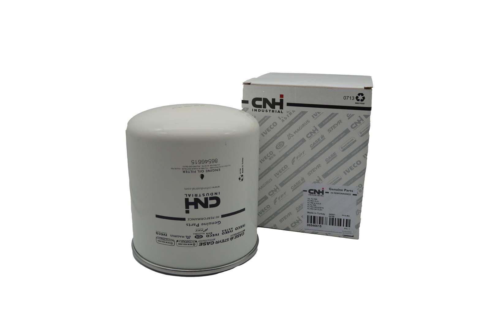 Motorölfilter für New Holland Traktoren, Radlader/Lader und Mähdrescher sowie FORD Traktoren, Mähdrescher, Radlader/Lader, Ballenpressen und Baggerlader sowie FIAT Traktoren, Mähdrescher und Radlader/Lader sowie Laverda Traktoren und Mähdrescher