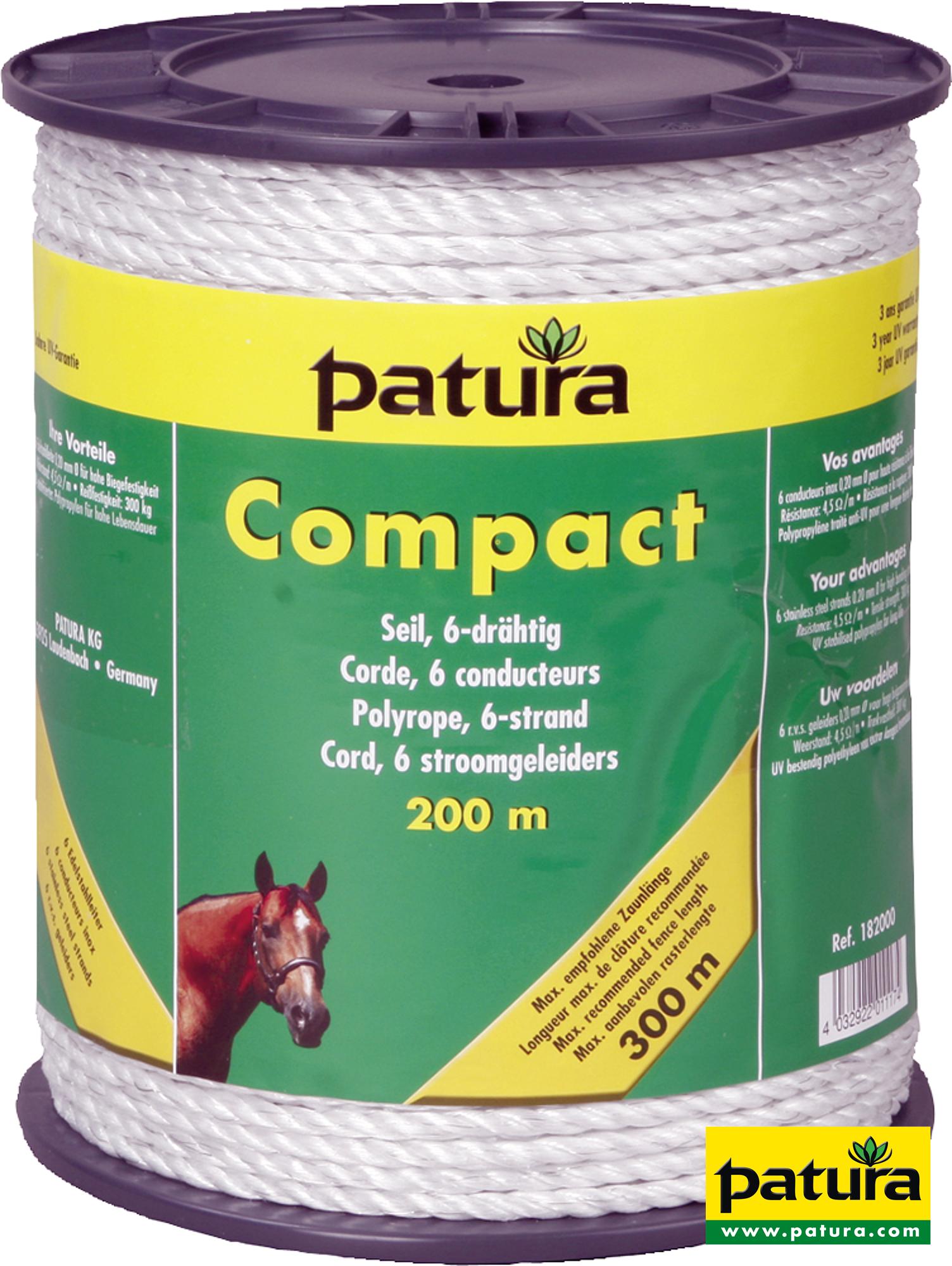 COMPACT SEIL 6NIRO 0,20MM WEISS, 200