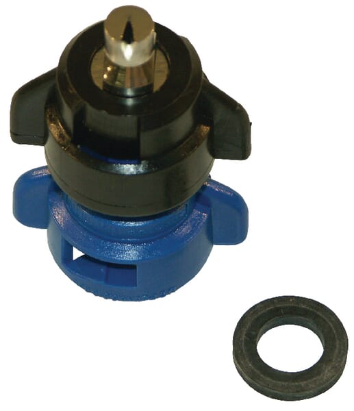 Vent-Schräg.Düse TDOC 80° blau TDOC8003