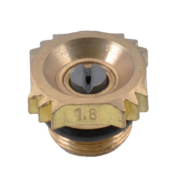 Flachstrahldüse Ø 1,8 mm Messing 6818017AV