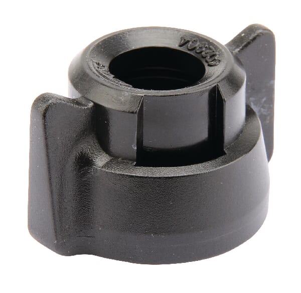 Düsenkappe schwarz D=13mm mit Dichtung ZF492