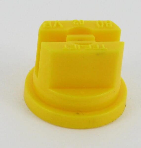 Flachstrahldüse TP 80° gelb Kunststoff TP8002VP