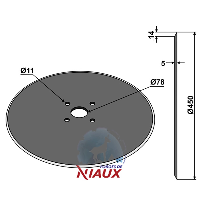 Landwirtschaft Bodenbearbeitung Scheibeneggen Sechscheibe glatt John Deere