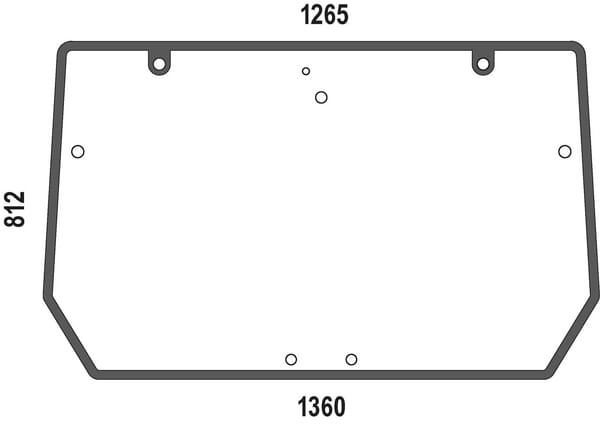 Kramp Obere Heckscheibe 00205728030N