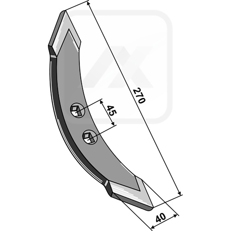 Landwirtschaft Bodenbearbeitung Grubber Schare & Leitbleche Schar 