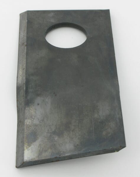 Kramp Mähmesser rechts 106x49x3 mm, Bohrung Ø 21 mm, geeignet für Claas, 25er-Packung 0001042670KR