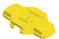 Anschlusstopfen gelb T00000021