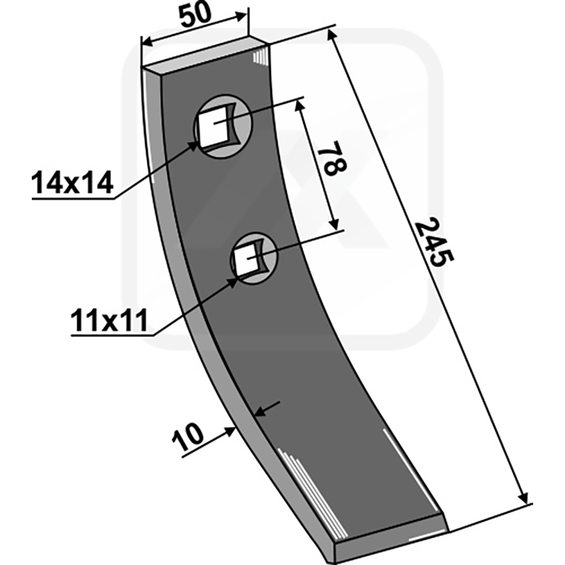 Landwirtschaft Bodenbearbeitung Grubber Schare & Leitbleche Vorschar für Flügelschar Rabe