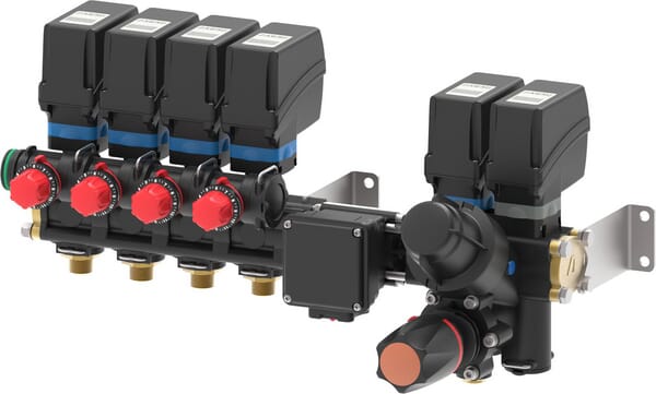 Proportionales Steuergerät 881, 4 Abschnitte, 40bar 50m, WOLF, 5-100 Liter 881B14254K