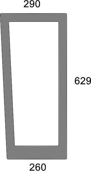 Kramp Frontscheibe unten 00150338010N