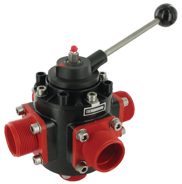 Kugelhahn 4/5-Wege 2 1/2" VTDC0800