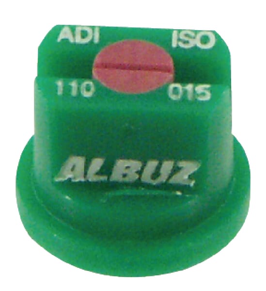 Flachstrahldüse ADI 110° grün Keramik ADI110015
