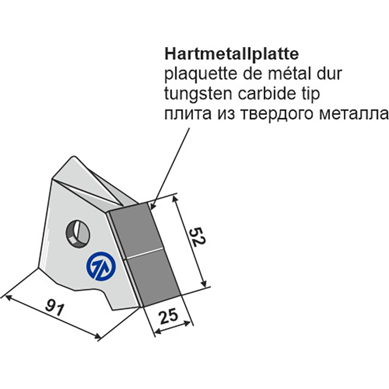 Landwirtschaft Bodenbearbeitung Grubber Schare & Leitbleche Wechselspitze - NUR Saat