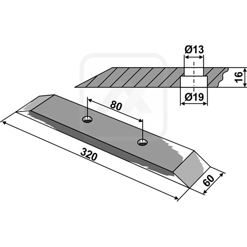 Landwirtschaft Bodenbearbeitung Grubber Schare & Leitbleche Scharspitze Röll