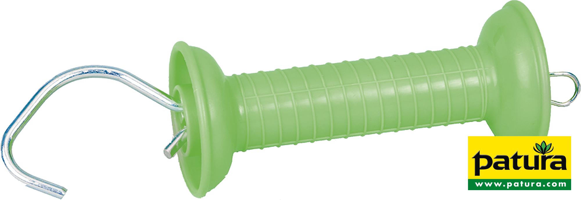 TORGRIFF MIT ZUGFEDER UND HAKEN NEON GRÜ