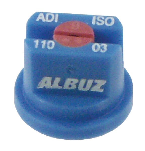 Flachstrahldüse ADI 110° blau Keramik ADI11003