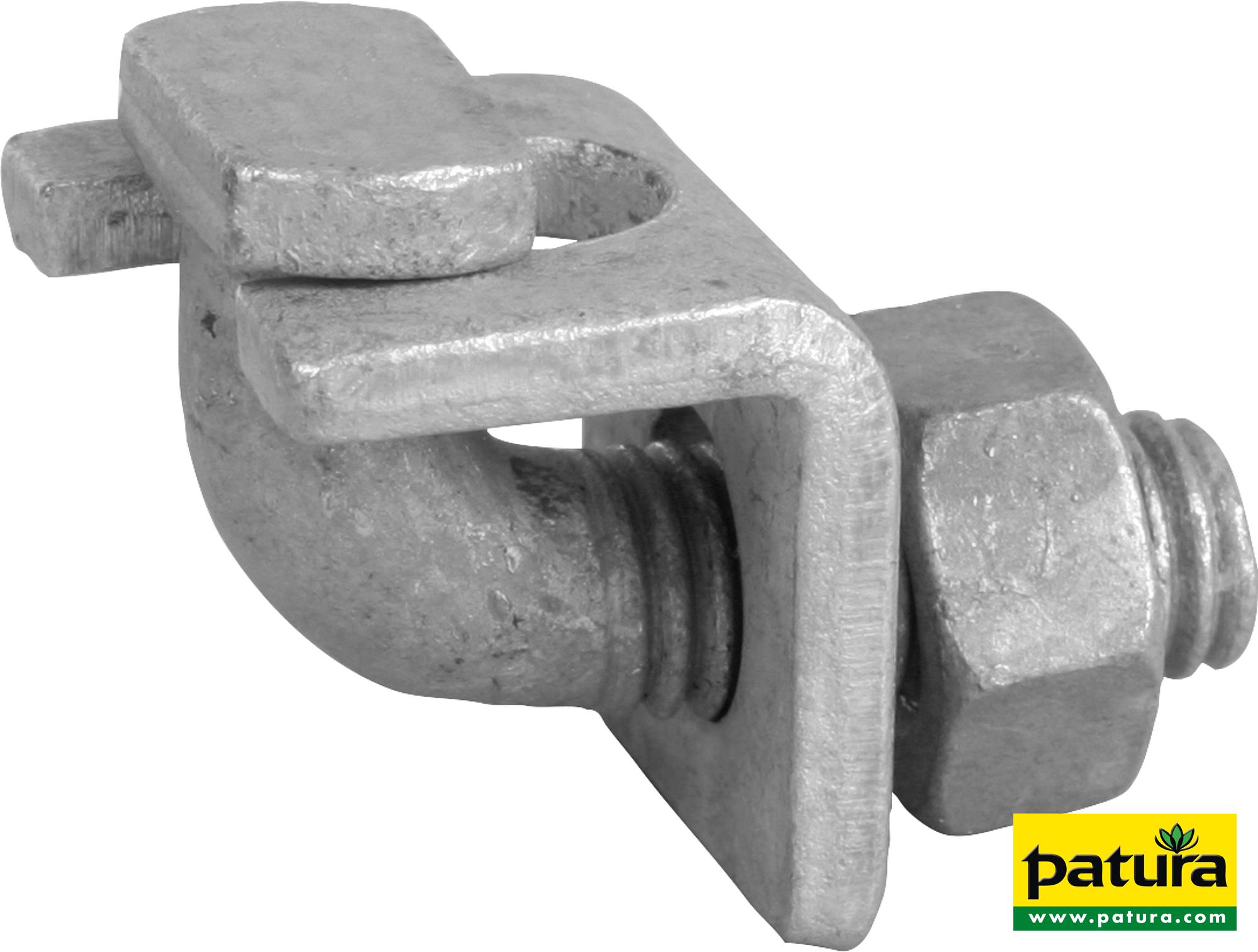 WINKELKLEMME, FEUERVERZINKT, FÜR SEILE U